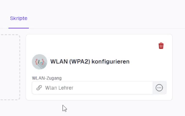 WLAN Skript