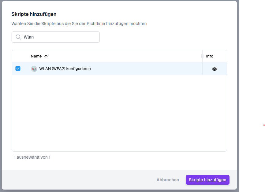 Tresoreintrag verknüpfen